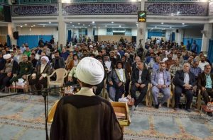 مراسم بزرگداشت شهید محمدعلی جهان‌آرا و اولین سالگرد شهید مقاومت سیدحسن نصرالله در خرمشهر برگزار شد